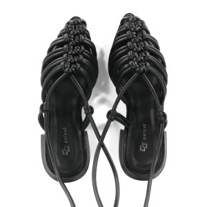 Sandália Mule Com Tiras Colcci